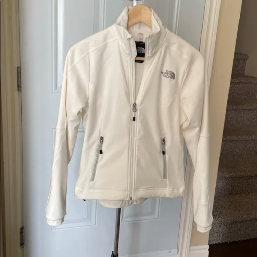 Polar north face blanc